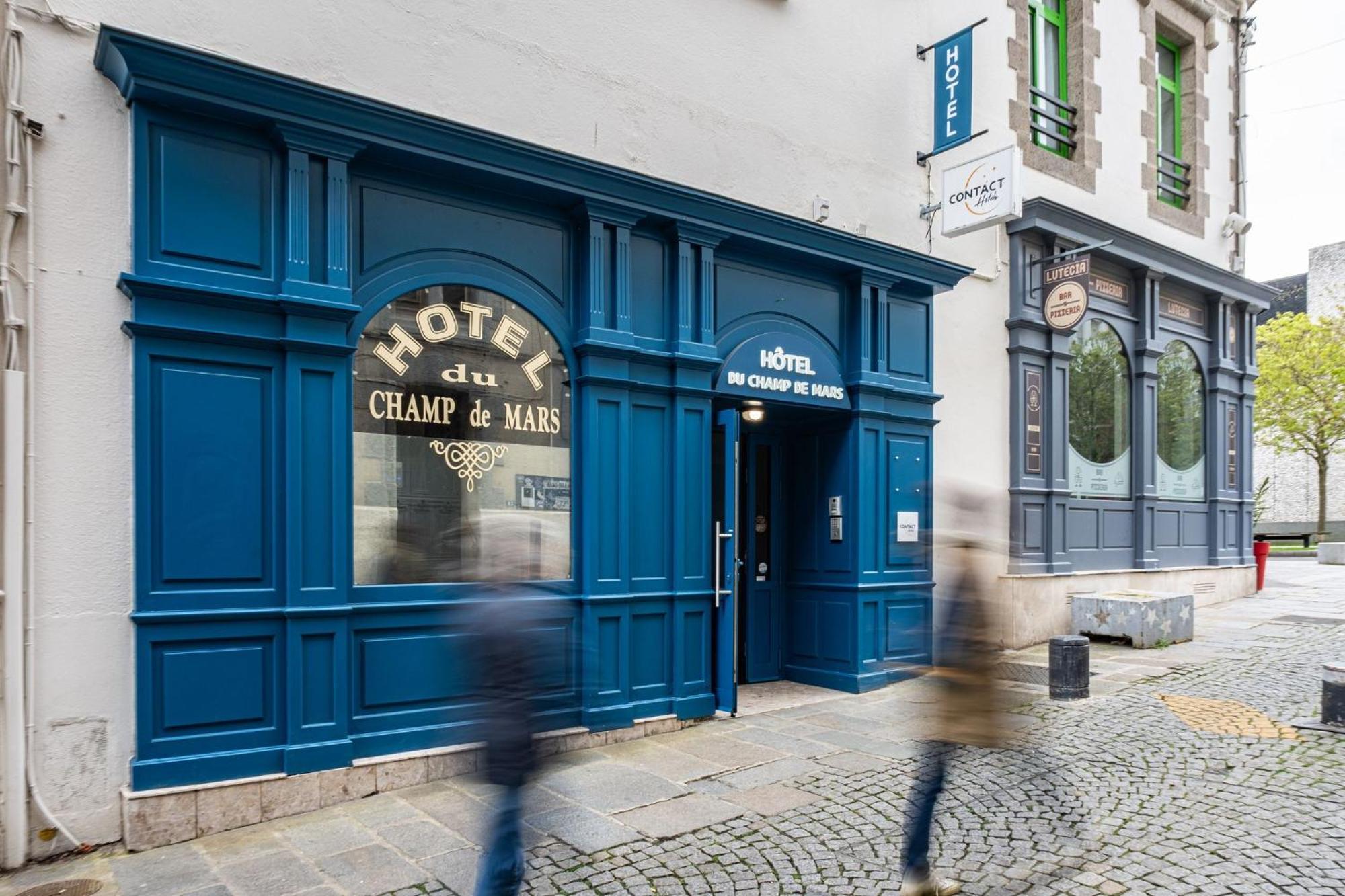 Contact Hotel Du Champ De Mars De แซงต์-บรีเออ ภายนอก รูปภาพ