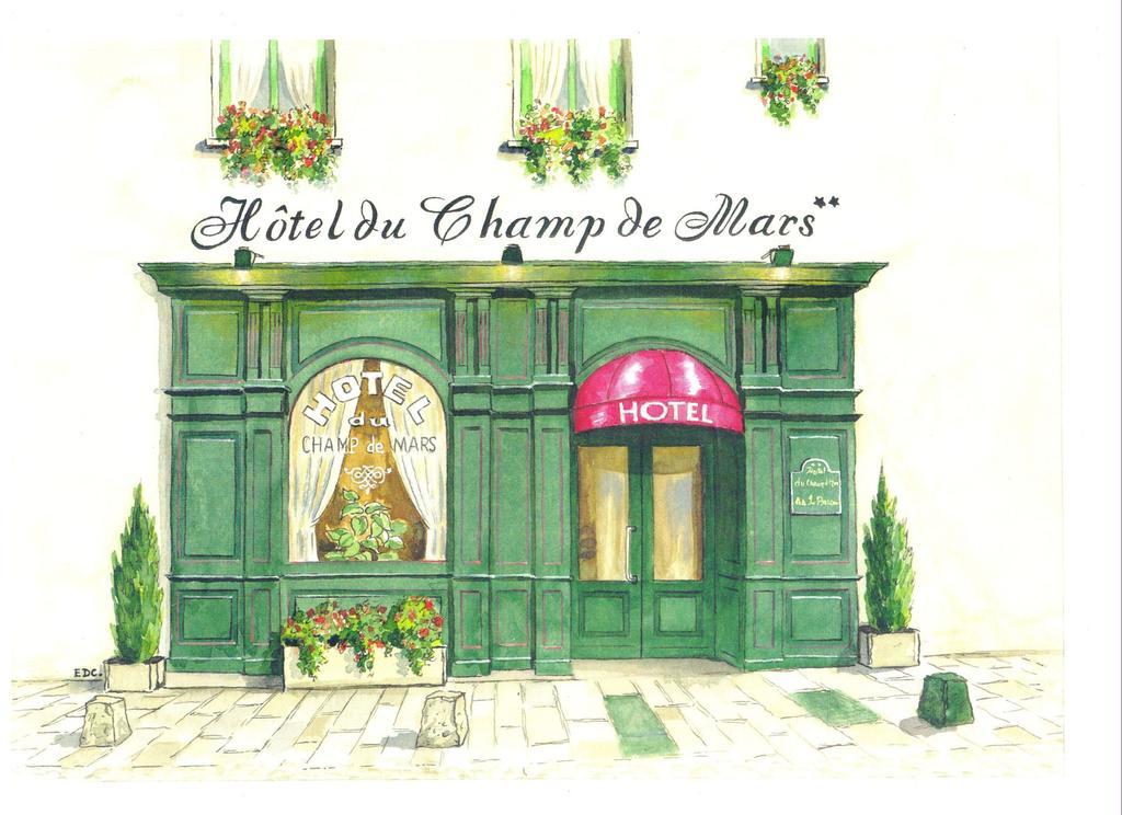 Contact Hotel Du Champ De Mars De แซงต์-บรีเออ ภายนอก รูปภาพ